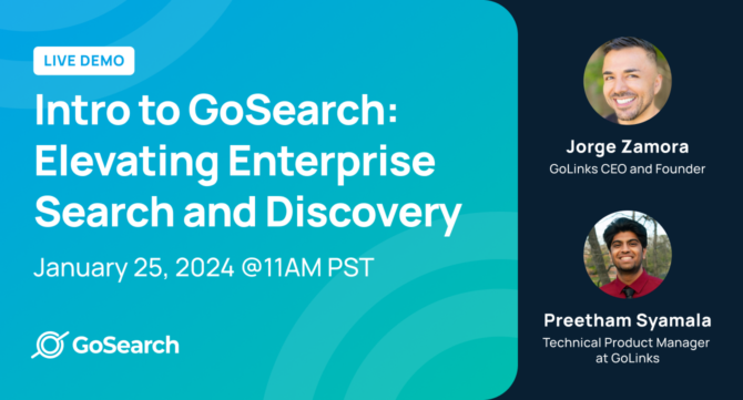 GoSearch Live Demo: Elevating Enterprise Search and Discovery