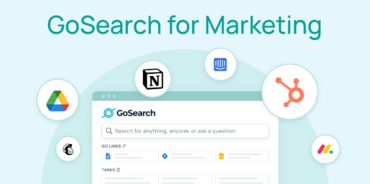 GoSearch for Marketing: Collaborate and Navigate to Work Faster
