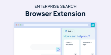 Enterprise Search Browser Extension: AI Agent from Anywhere