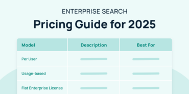 How Much Does Enterprise Search Cost? A Complete Guide for 2025