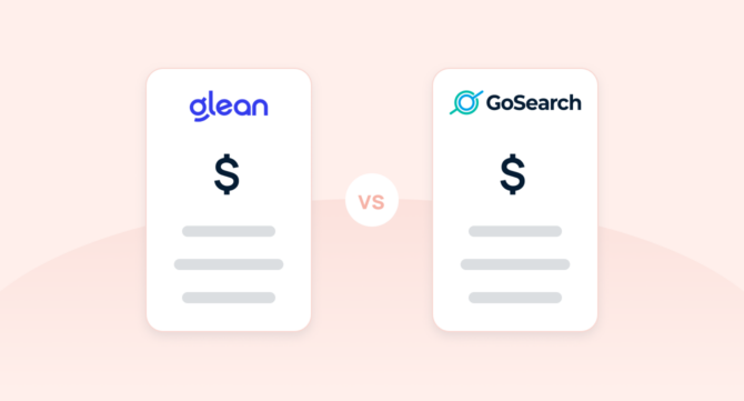 Glean vs. GoSearch Pricing and Features – Which Is Right for You?