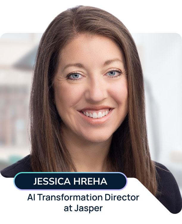Jessica Hreha, AI Transformation Director at Jasper