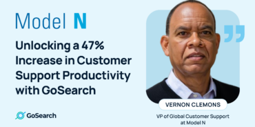 How Model N Unlocked a 47% Increase in Customer Support Productivity with GoSearch