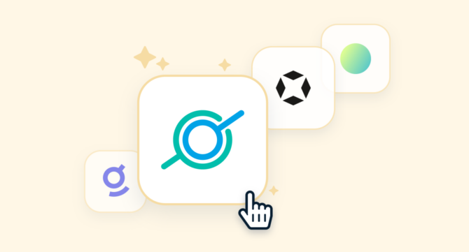 Illustration showing GoSearch, CoWorker.ai, and Onyx as the top 3 Glean alternatives in 2026, highlighting AI-powered enterprise search and knowledge management.