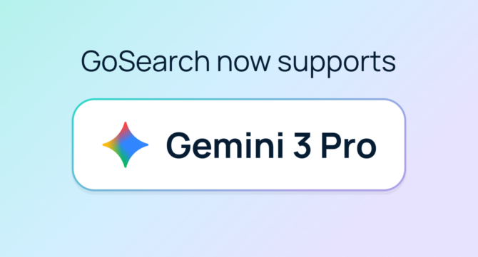 gemini 3 pro gosearch
