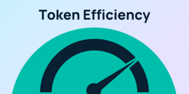 Token efficiency meter gauge showing measurement and optimization scale