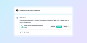 blog image: GoSearch Can Now Build Your Documents, Spreadsheets, PDFs, Decks, and Markdown Files For You